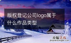 版权登记公司logo属于什么作品类型