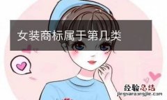 女装商标属于第几类