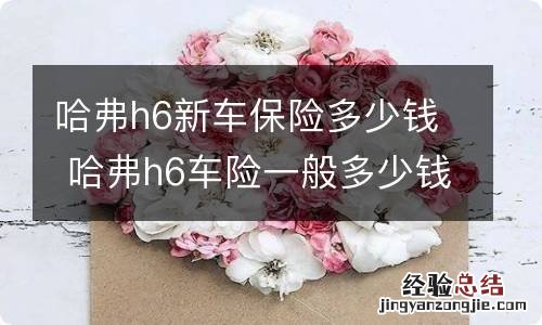 哈弗h6新车保险多少钱 哈弗h6车险一般多少钱