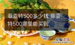 菲亚特500多少钱 菲亚特500哪里能买到