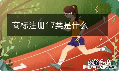 商标注册17类是什么