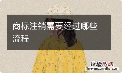 商标注销需要经过哪些流程
