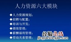 人力资源六大模块是什么 人力资源6个模块