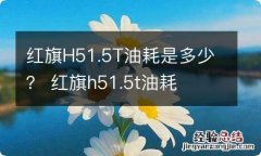 红旗H51.5T油耗是多少？ 红旗h51.5t油耗