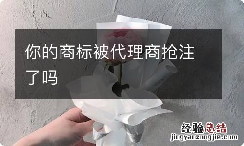 你的商标被代理商抢注了吗