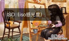 iso感光度 ISO