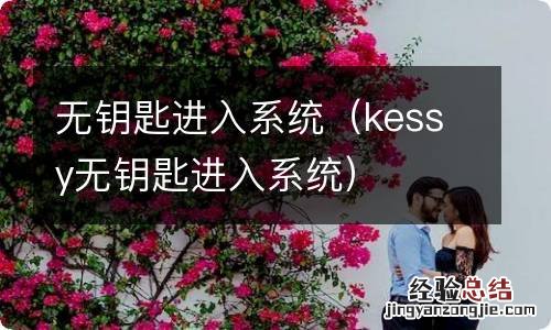 kessy无钥匙进入系统 无钥匙进入系统