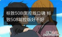 标致508l驾控版口碑 标致508驾控版好不好