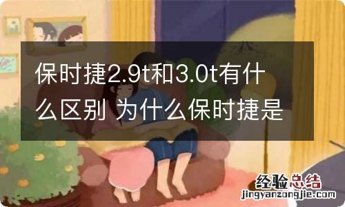 保时捷2.9t和3.0t有什么区别 为什么保时捷是2.9t