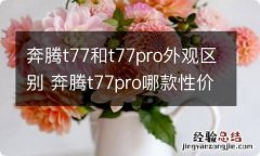 奔腾t77和t77pro外观区别 奔腾t77pro哪款性价比高