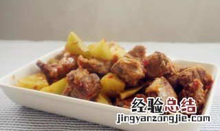 红油莴笋焖排骨教程视频 红油莴笋焖排骨教程