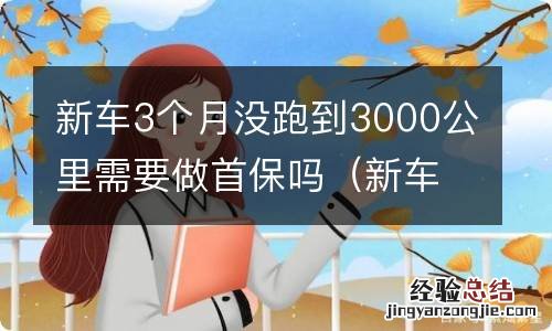 新车3个月没跑到3000公里需要做首保吗多少钱 新车3个月没跑到3000公里需要做首保吗