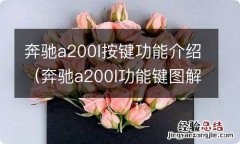 奔驰a200l功能键图解大全 奔驰a200l按键功能介绍