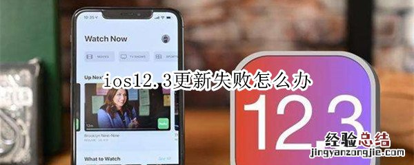 ios12.3更新失败