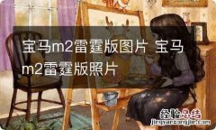 宝马m2雷霆版图片 宝马m2雷霆版照片