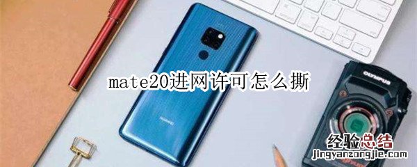 mate20进网许可怎么撕