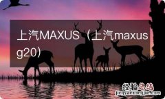 上汽maxusg20 上汽MAXUS