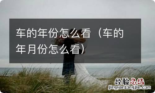 车的年月份怎么看 车的年份怎么看