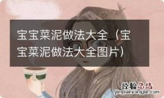 宝宝菜泥做法大全图片 宝宝菜泥做法大全