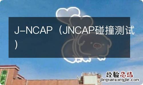 JNCAP碰撞测试 J-NCAP