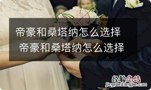 帝豪和桑塔纳怎么选择 帝豪和桑塔纳怎么选择区别