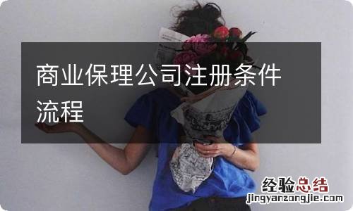 商业保理公司注册条件流程