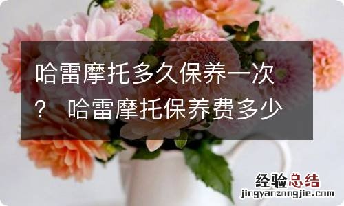 哈雷摩托多久保养一次？ 哈雷摩托保养费多少钱