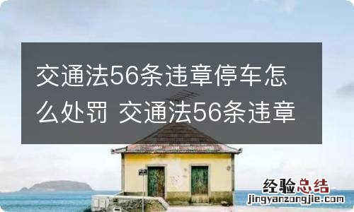 交通法56条违章停车怎么处罚 交通法56条违章停车罚款多少