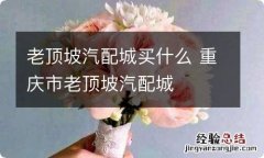 老顶坡汽配城买什么 重庆市老顶坡汽配城