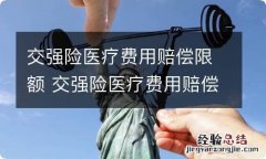 交强险医疗费用赔偿限额 交强险医疗费用赔偿限额1万元人民币