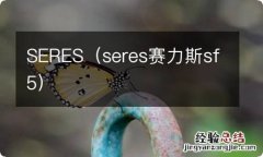 seres赛力斯sf5 SERES