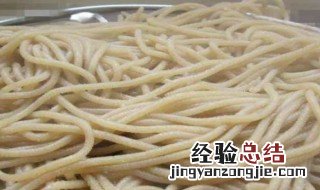 荞麦面怎么和面 荞麦面的和面方法