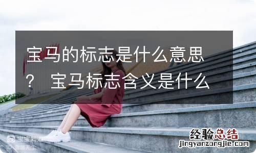 宝马的标志是什么意思？ 宝马标志含义是什么意思