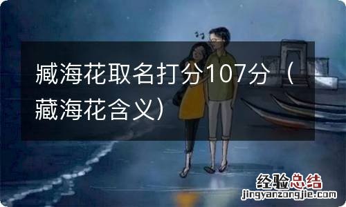 藏海花含义 臧海花取名打分107分