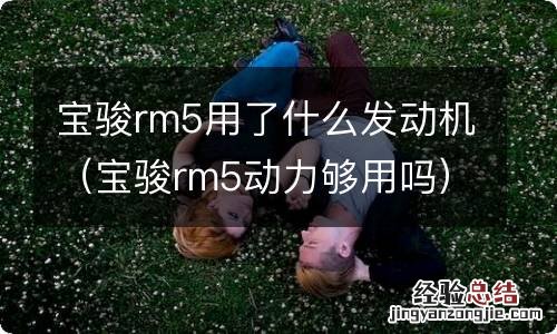 宝骏rm5动力够用吗 宝骏rm5用了什么发动机