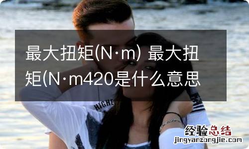 N·m 最大扭矩 最大扭矩(N·m420是什么意思