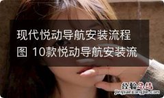 现代悦动导航安装流程图 10款悦动导航安装流程图