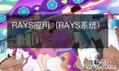 RAYS系统 RAYS应用