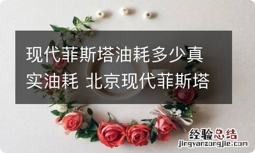 现代菲斯塔油耗多少真实油耗 北京现代菲斯塔的油耗是多少