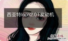 西亚特leon2.0T发动机