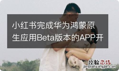 小红书完成华为鸿蒙原生应用Beta版本的APP开发