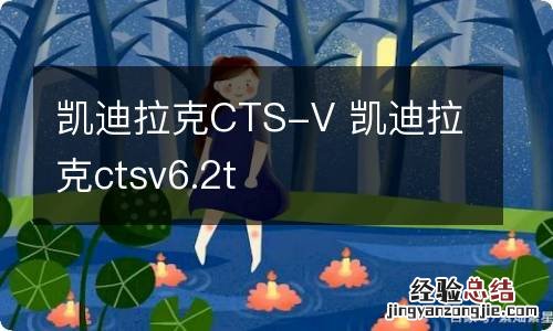 凯迪拉克CTS-V 凯迪拉克ctsv6.2t