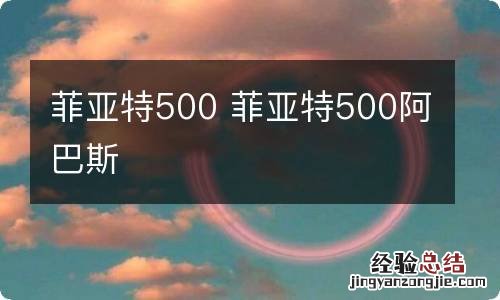 菲亚特500 菲亚特500阿巴斯