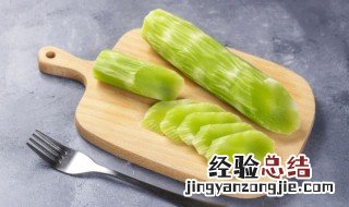 莴笋肉质变红色还能食用吗 莴笋肉发红能不能吃