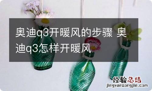 奥迪q3开暖风的步骤 奥迪q3怎样开暖风