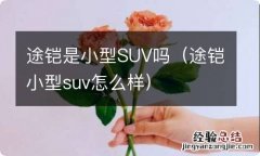 途铠小型suv怎么样 途铠是小型SUV吗