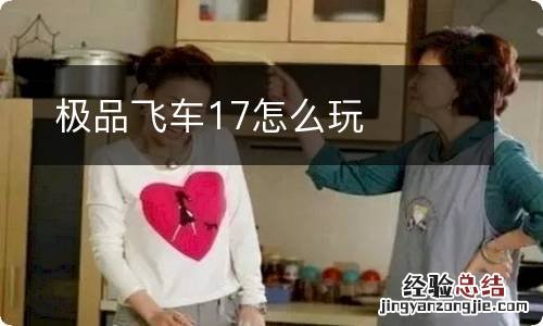 极品飞车17怎么玩