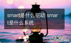 smart是什么驱动 smart是什么系统