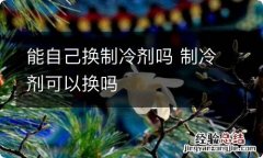 能自己换制冷剂吗 制冷剂可以换吗