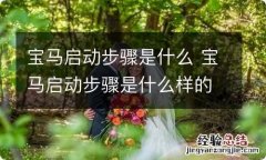 宝马启动步骤是什么 宝马启动步骤是什么样的